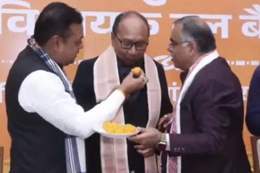 Manipur CM Yumnam Khemchand Oath